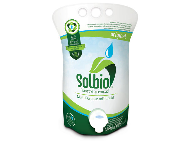 Solbio – biologische Sanitärflüssigkeit